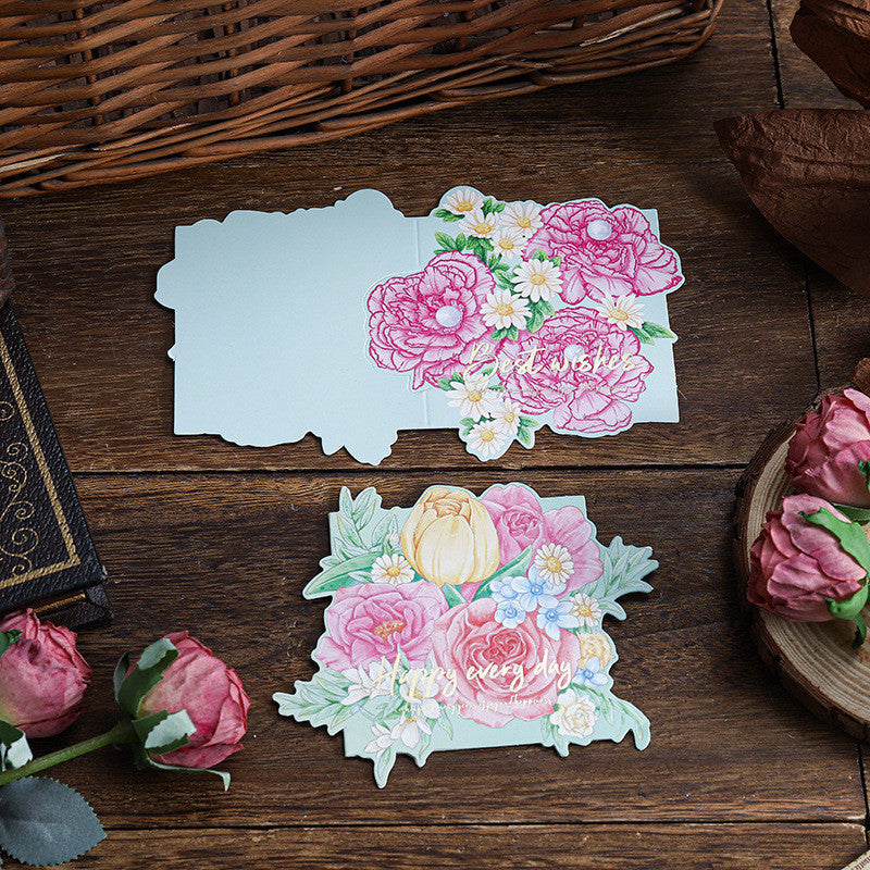 Unique Flower Card