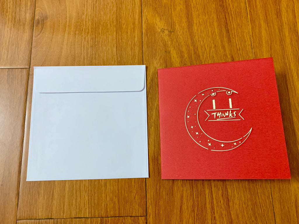 3D Pop-up - Thank You, Cards for All Celebrations
